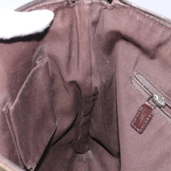 GUCCI GG Canvas Shoulder Bag Beige Silver 145856 Auth bs24170 - Picture 11 of 16